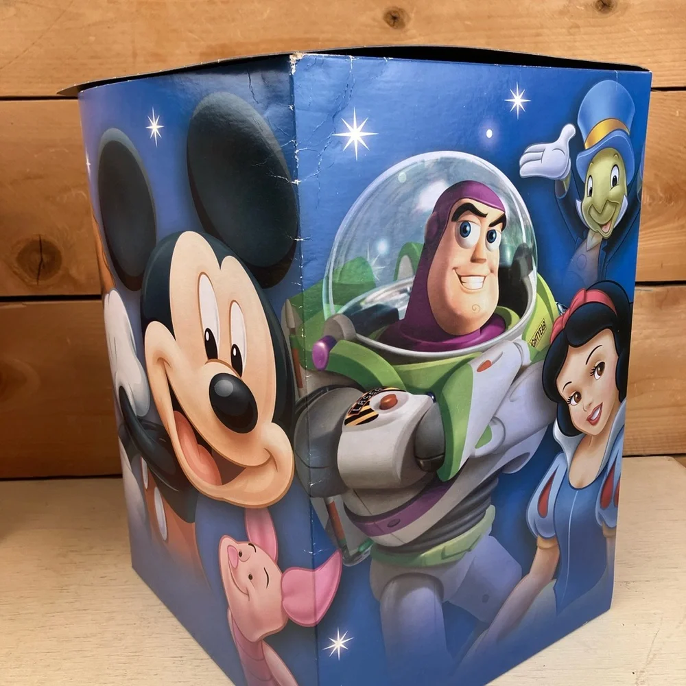 Vintage Disney Store Gift Box Set of 3 Mickey and Winnie the Pooh Collectable